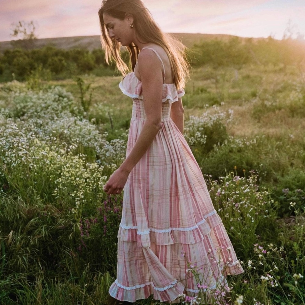 Christy Dawn The Violet Dress Amaryllis Plaid
